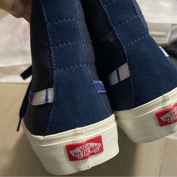 ⭐️ VAULT X PATERSON SK8-HI 138 DECON - DRESS BLUES/SHIBORI - Picture 3 of 5